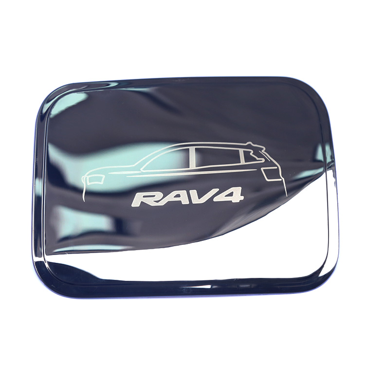 2022款丰田RAV4不锈钢油箱盖贴全新荣放专用改装饰汽车配件用品