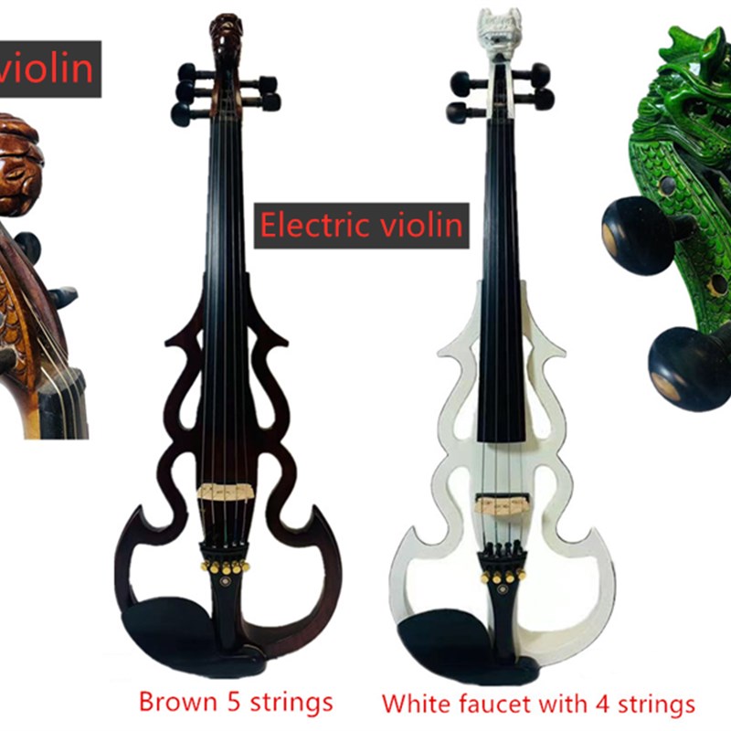 畅想乐器c电子小提琴 演奏电声小提琴乌木配件