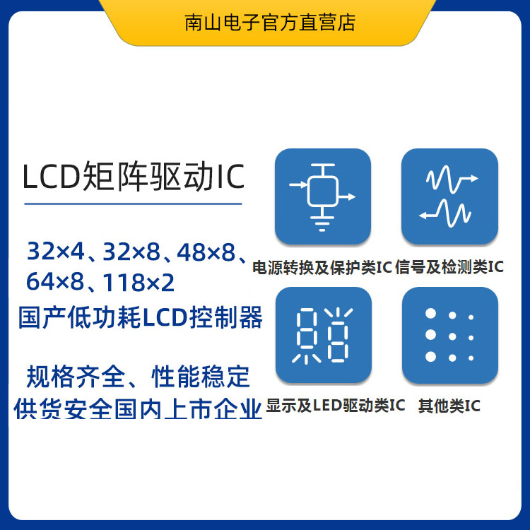 ET6621S 点阵式多功能 LCD驱动电路IC SSOP-48 替代HT1621B