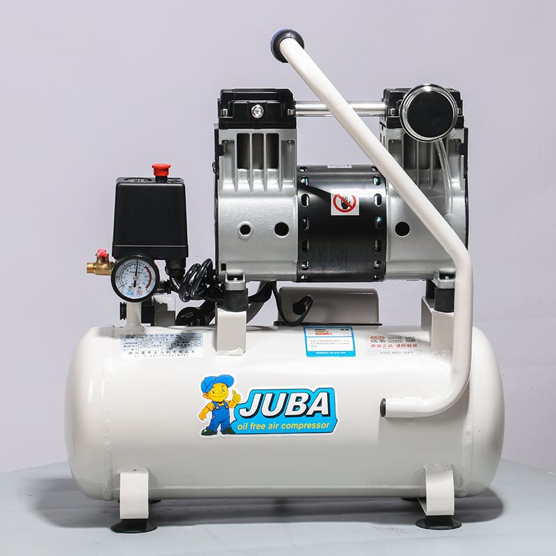 新品爆品空压机小型无油静音980W15L气泵高压家用喷漆木工空气压