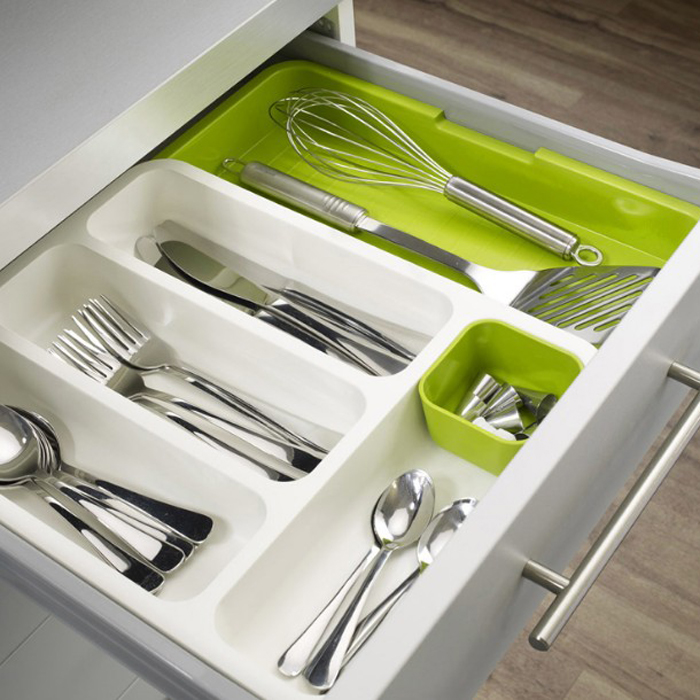 英国Joseph分隔餐具整理盒抽屉整理器收纳盒刀叉筷子勺厨房置物架