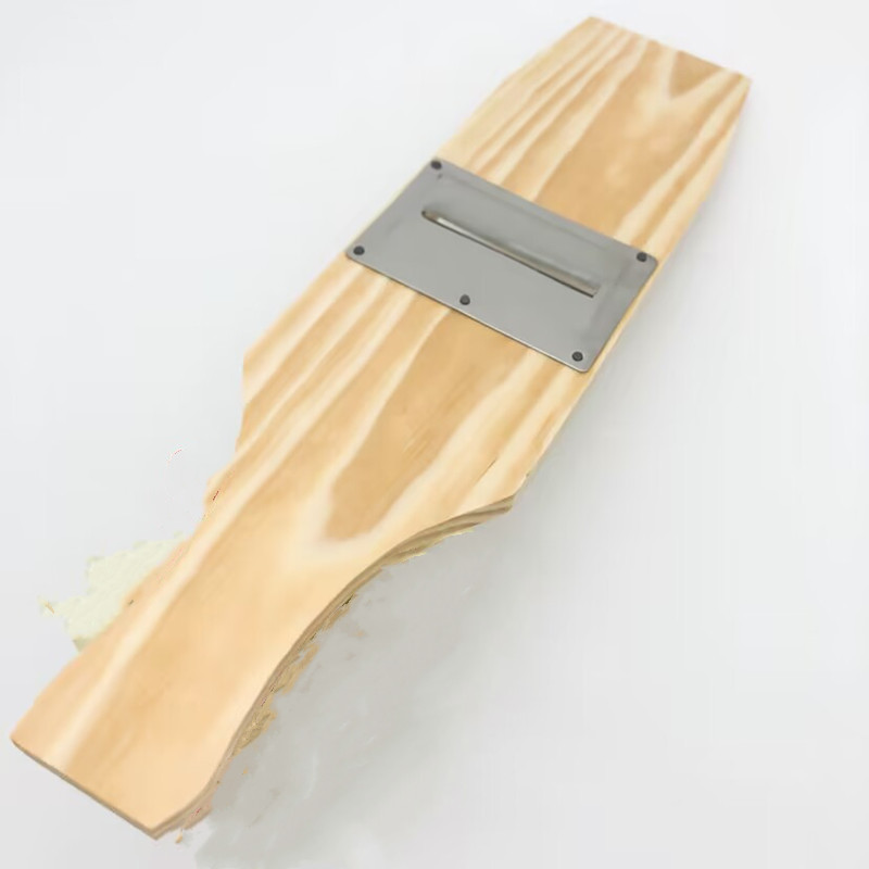 不锈钢家用萝卜片老款木板刨薄片红薯片土豆片锋利耐用切片器片刨