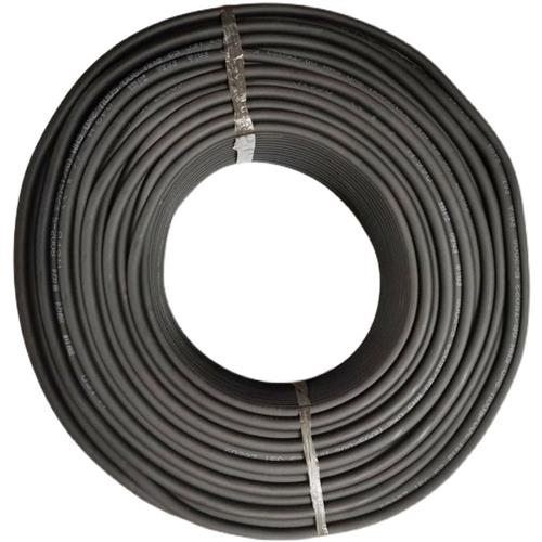 RVV圆形黑色三相电源线2芯3芯1/1.5/2.5/4/6平方软电线电缆护套线