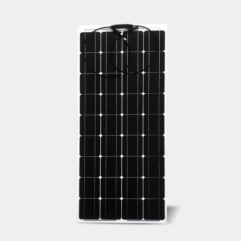 柔性太阳能板100W太阳能户外车载供电房车露营12v24V电池充电
