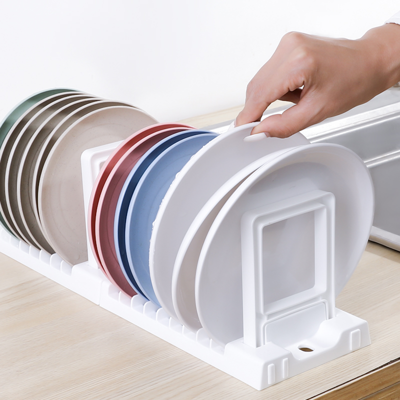 日本进口餐具沥水架可折叠厨房碗碟盘子置物架小型砧板立式收纳架