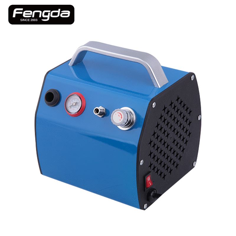 家用迷你空压机 定制纹身小型静音气泵无油空气压缩空压机