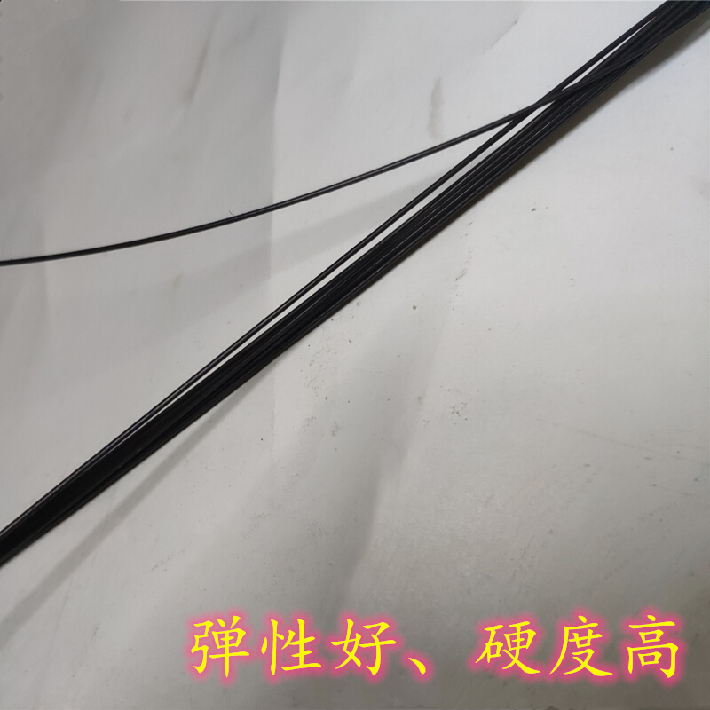 弹簧钢3.5锚钩钢丝2.53.0黑色弹簧钢丝高硬度钢丝1.82.0鱼钩钢丝