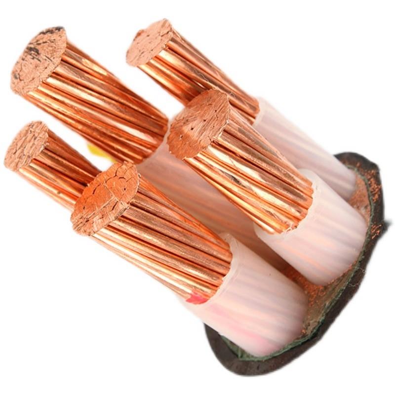 国标铜芯YJV2/3/4芯10/16/25/35/50平方三相电源线工程电力电缆线