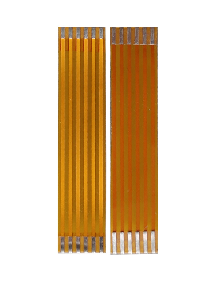 排线2.54mm间距 长度10-500MM 3-30pin芯黄色焊接FPC 5条