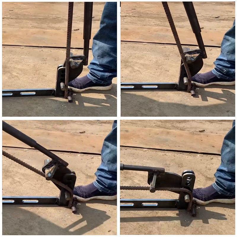 搬滚轮机机箍手打弯搅拌机折弯机弯箍小型手动手动钢筋钢筋机弯曲