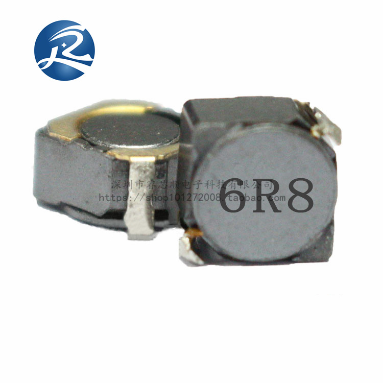 贴片功率电感5D28（6*6*2.8)印字6R8/6.8UH普通屏蔽电感现货供应