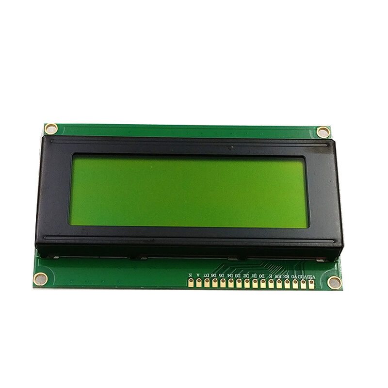 。绿 2004 LCD 2004A液晶 LCD 2004液晶模块 5V 黄绿屏 20X4 LCD