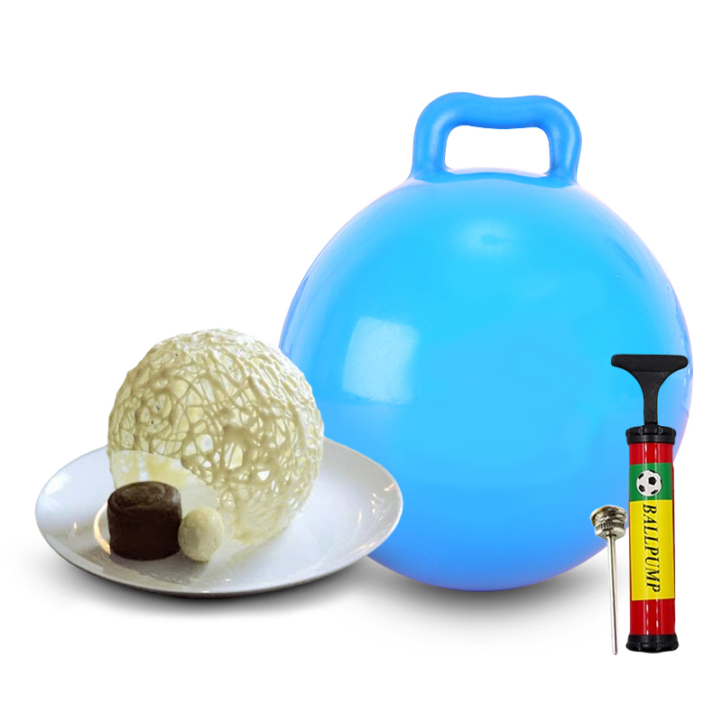 加厚糖网气球糖艺工具巧克力艾素糖白色恋人模具硅胶糖丝网气球模