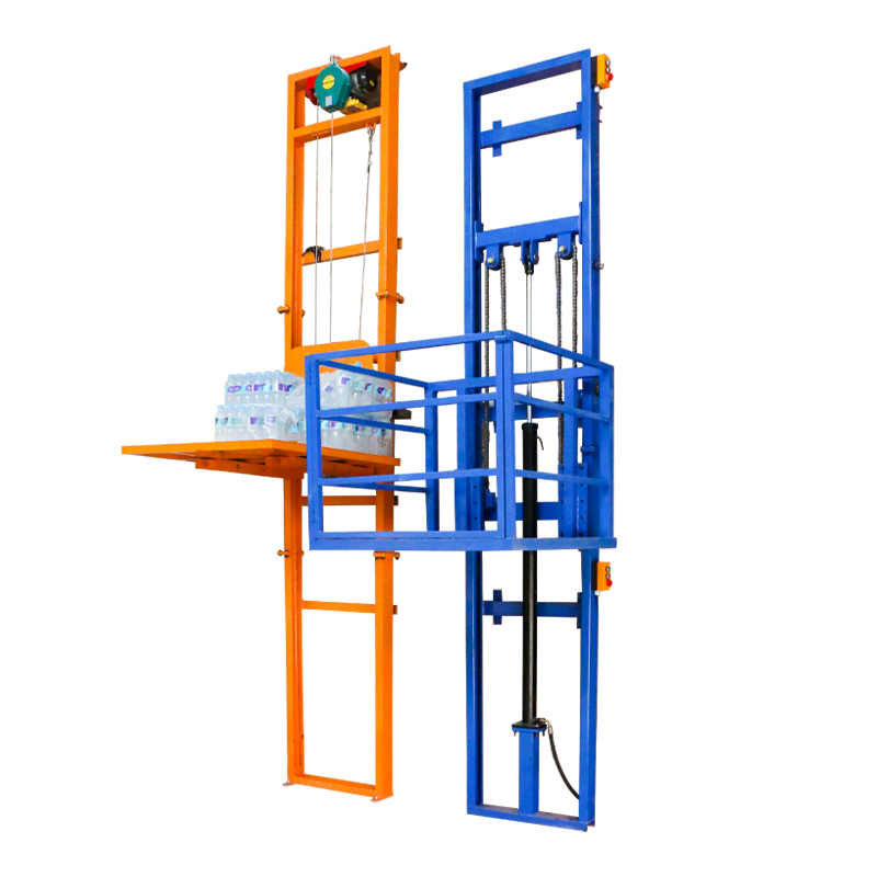 电动液压升降仓库货梯家用电梯简易小型导轨升降机平台厂房提升机