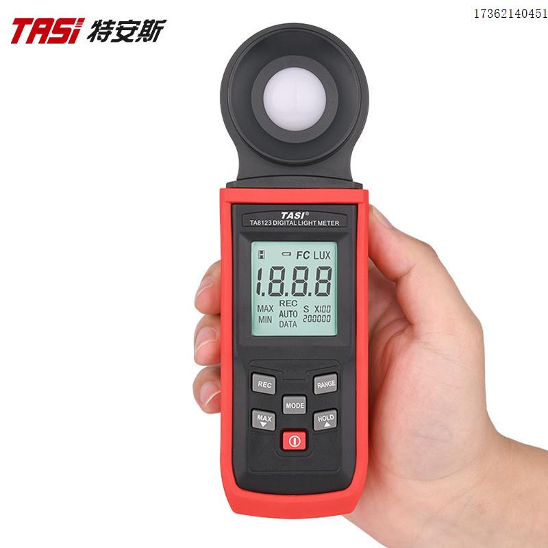 数字照度计TA8121测光仪高精度照度仪测光表光度亮度计