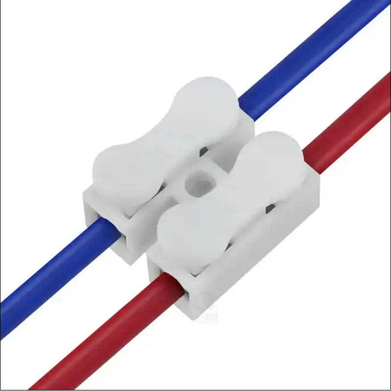 。加厚快速接线端子连接器2位LED灯具电线对接头按压式接线柱铜芯