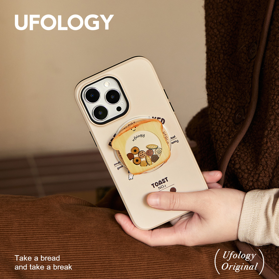 Ufology原创磁吸二合一菲林适用iPhone15promax手机壳14pro苹果13全包12面包11新款高级不撞壳卡包支架可爱