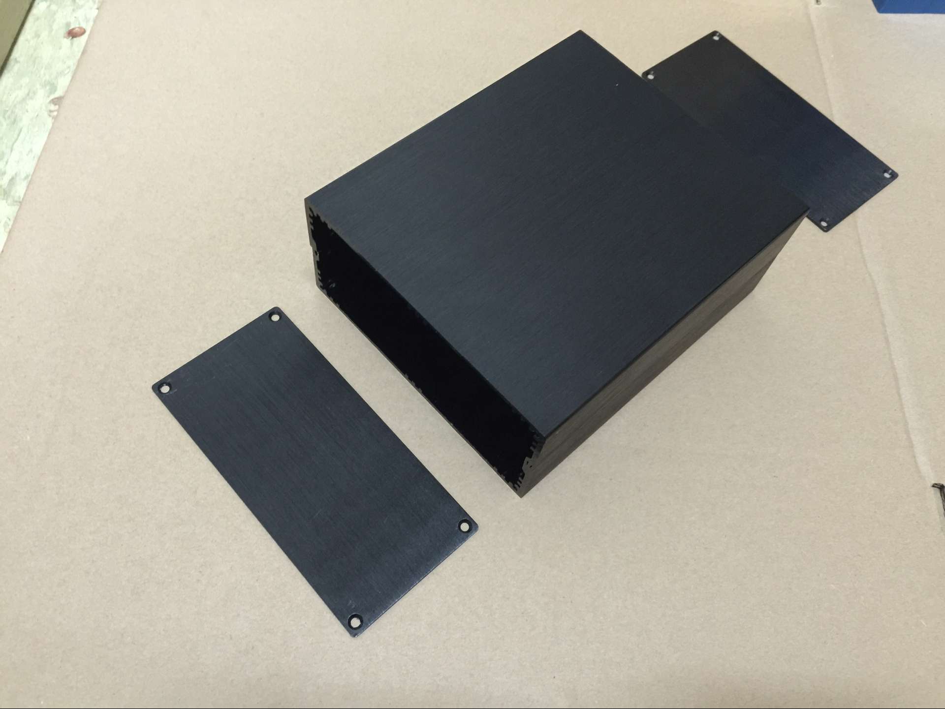136*64*160 电子元件铝型材壳体/DIY电路板PCB铝壳/仪器外壳铝盒