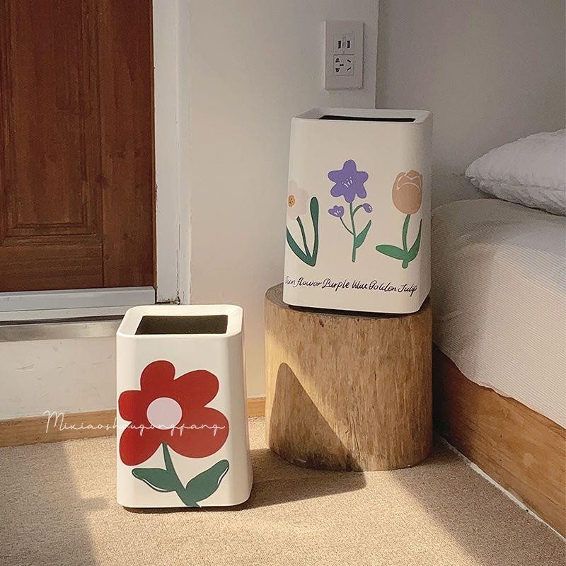 宣妳垃圾桶ins家用客厅大号创意个性双层纸篓卧室网红好看桶无盖