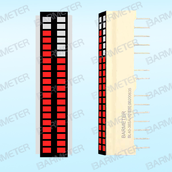 BL220P-3803S厂家直销 40段 红色LED显示光柱器件