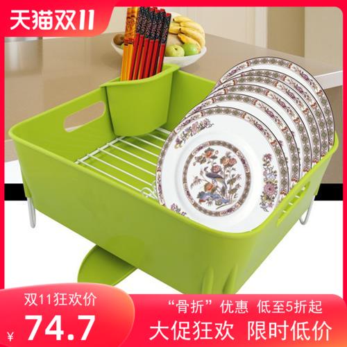 厨房碗盘子架子家用 多功能碗碟碗筷收纳架台面沥水架置物架