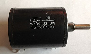 碳膜电位器WXD4-23-3W/ 4.7K 10K