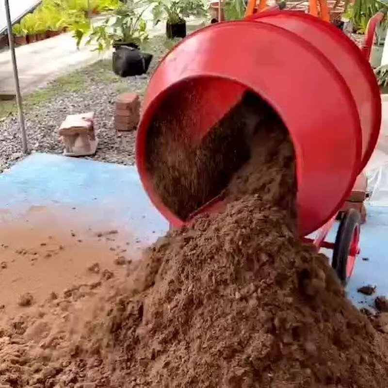 水泥砂浆混凝土搅拌机家用工地用小型饲料砂石搅拌机