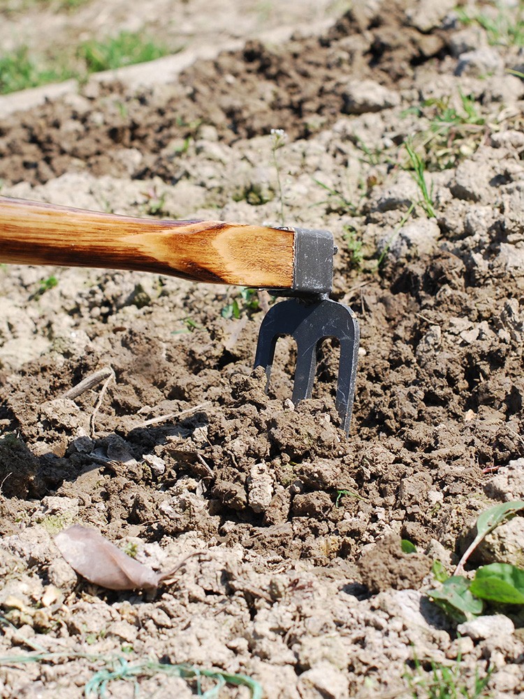 小锄头农用小型工具户外两用种菜家用农具种花除草神器耙子挖土器