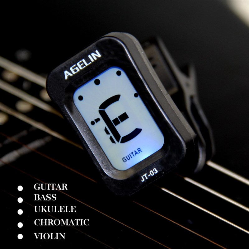 推荐NEW Guitar Tuner Adjustable Anti-Interference LCD Clip-o