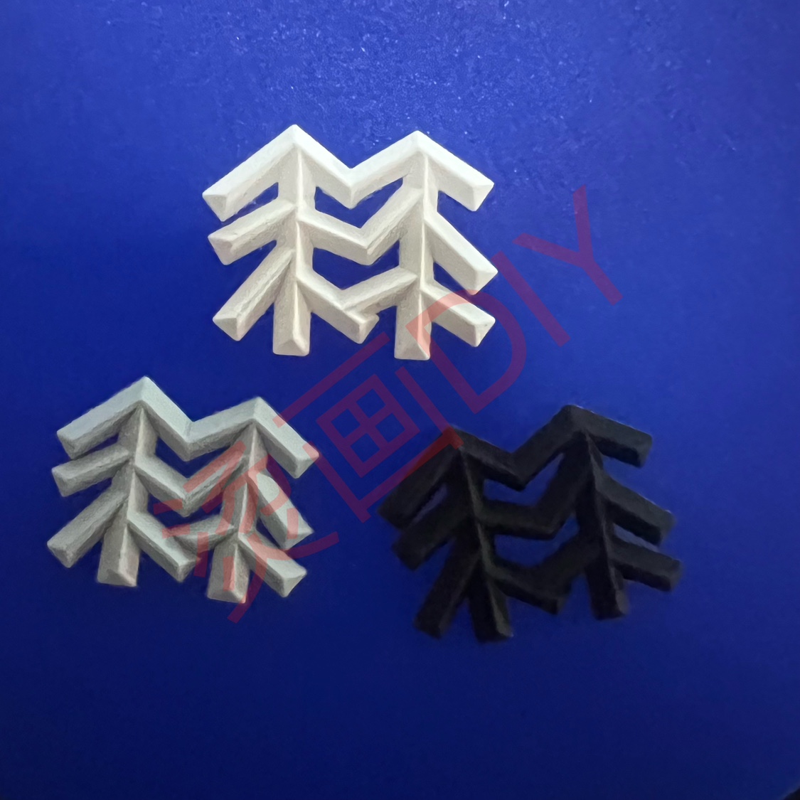 3D立体硅胶热转印烫标烫画高档DIY服饰补丁小树胸标压标其它可定