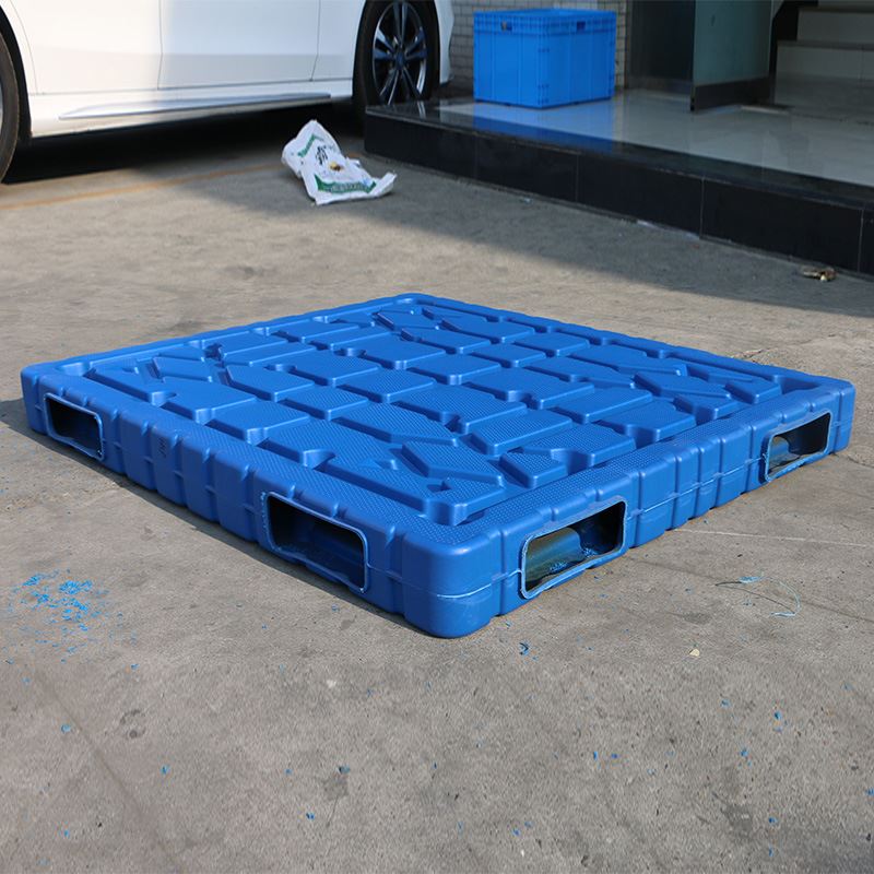 轩盛塑料托盘堆高机1614一体吹塑仓库垫仓板栈板货物卡板塑胶垫板