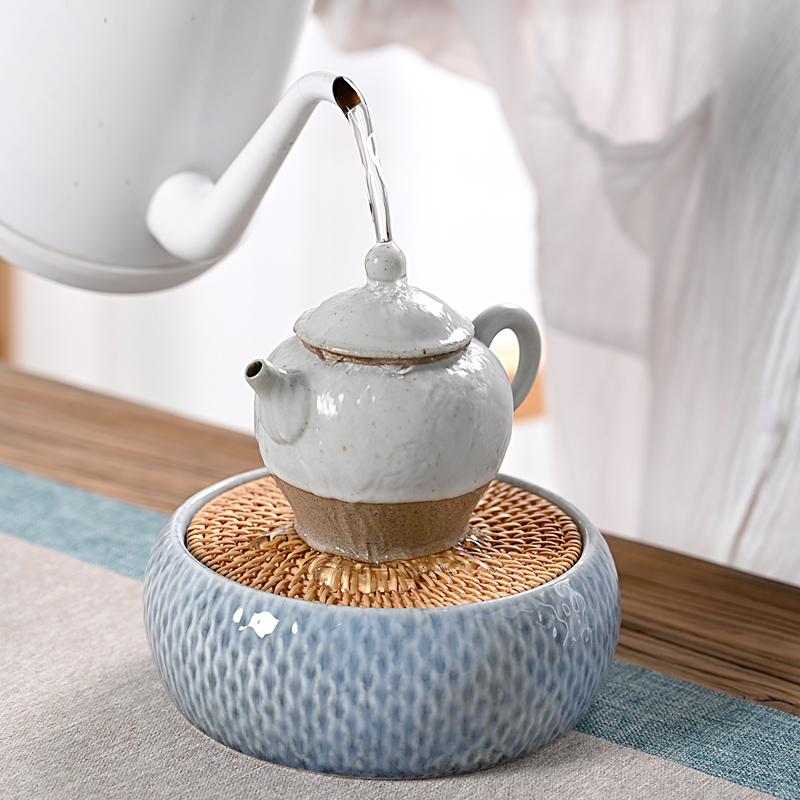 茶壶垫茶具配件壶承干泡台底座茶杯垫养壶紫砂茶壶垫托架子日式垫