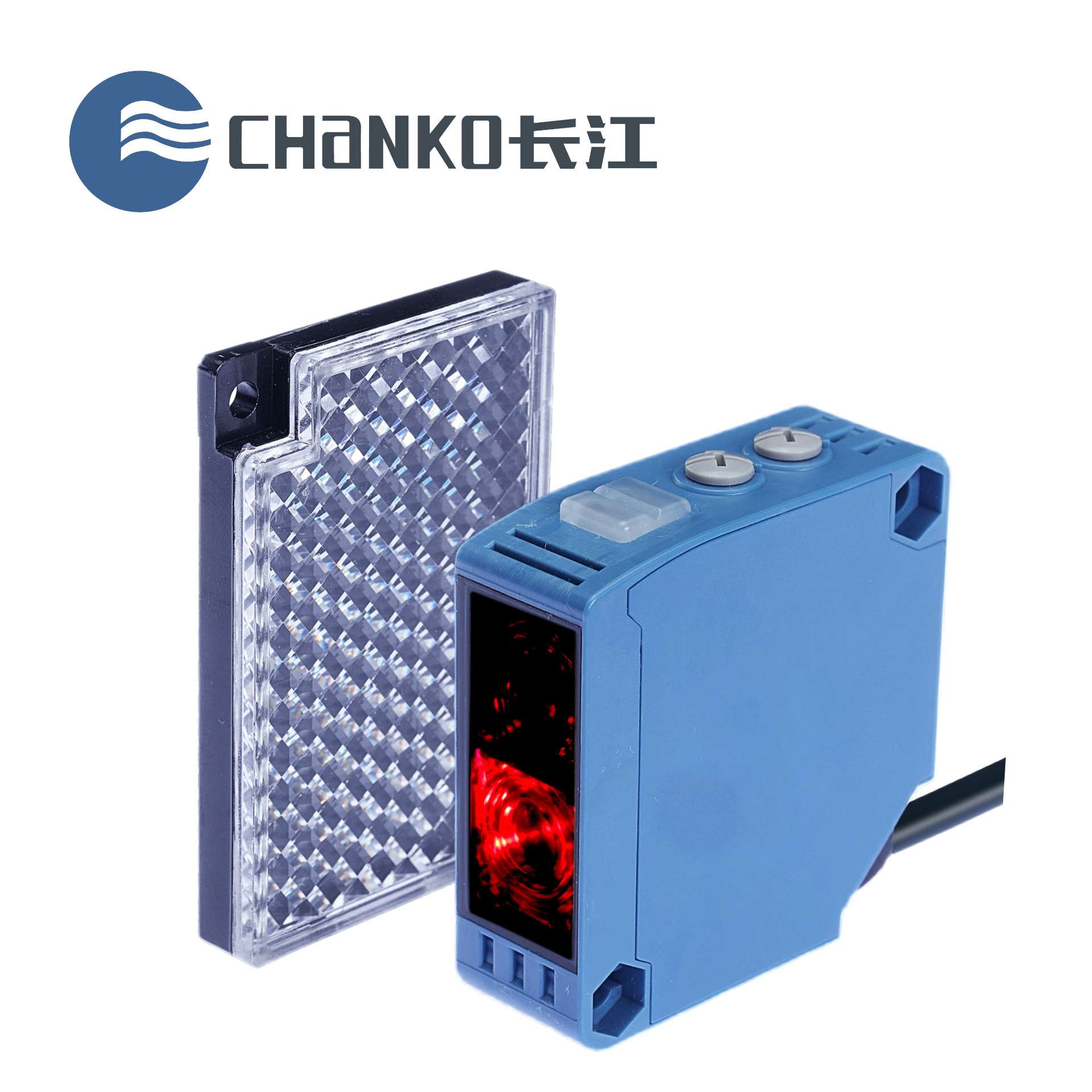 CHANKO/长江 CPK-RMR6ME3镜面反射型光电式传感器 NPN+PNP红色光