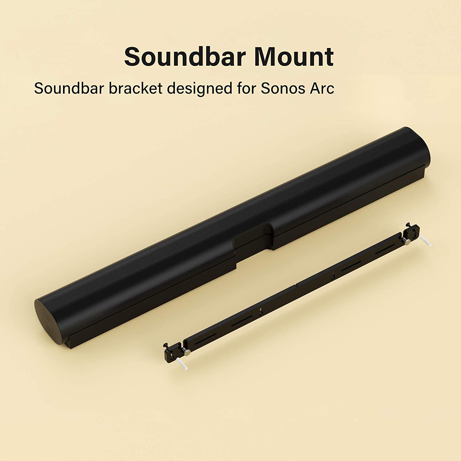 适用SONOS Arc回音壁壁挂支架条形音箱一体式墙挂加厚亚克力材质