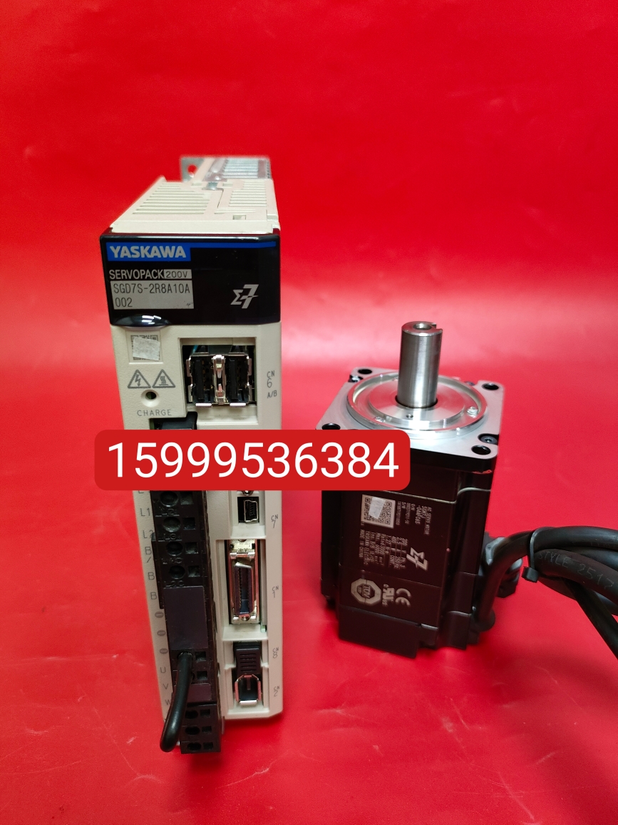 SGD7S-2R8A10A002/SGM7J-04AFC6S安川伺服电机实物包好议价出售