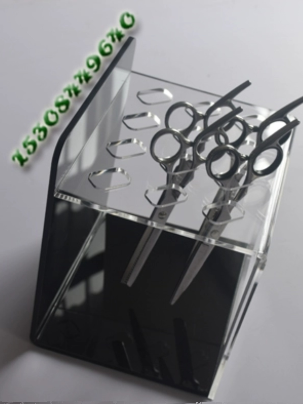 新款美发工具收纳架理发店工具盒发型师专用剪刀滚梳工具包收纳架