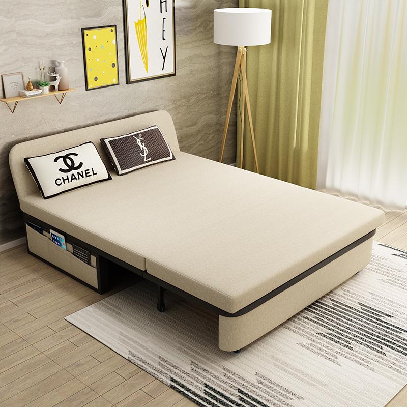 多功能折叠两用沙发床伸缩一体储物小户型客厅双人简约现代单人床