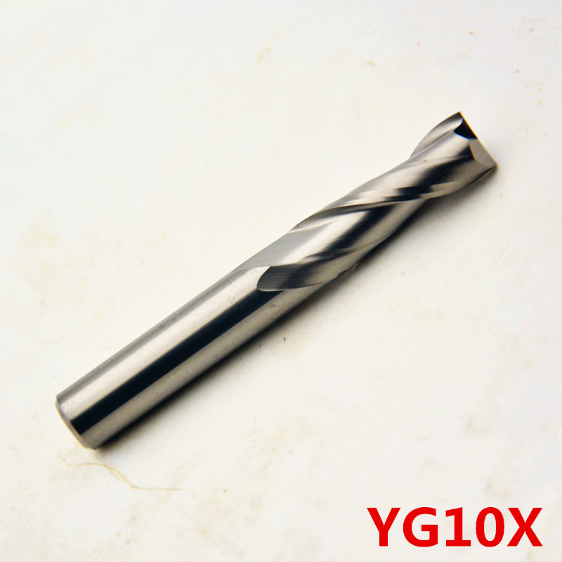 YG10X整体合金键槽铣刀 两刃钨钢铣刀16.5 17 17.5 18.5 19 20mm