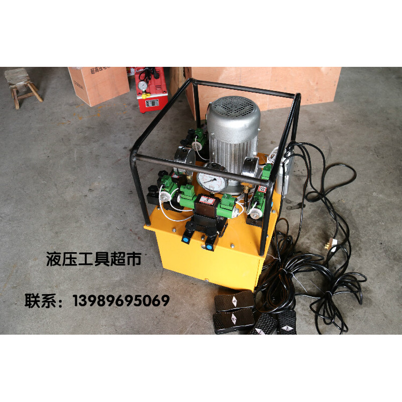 。四组双回路高压电池阀电动油泵 可单独一组使用液压泵多功能泵