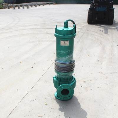 新款WQ无堵塞污水泵潜污泵 闭式叶轮结构 耐腐蚀 隔爆型排水电泵
