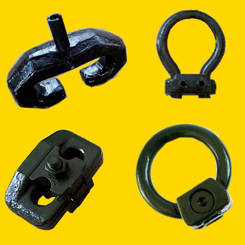 装载机轮胎保护链配件 销子节 圆环 23.5-25铲车轮胎防护链链扣子
