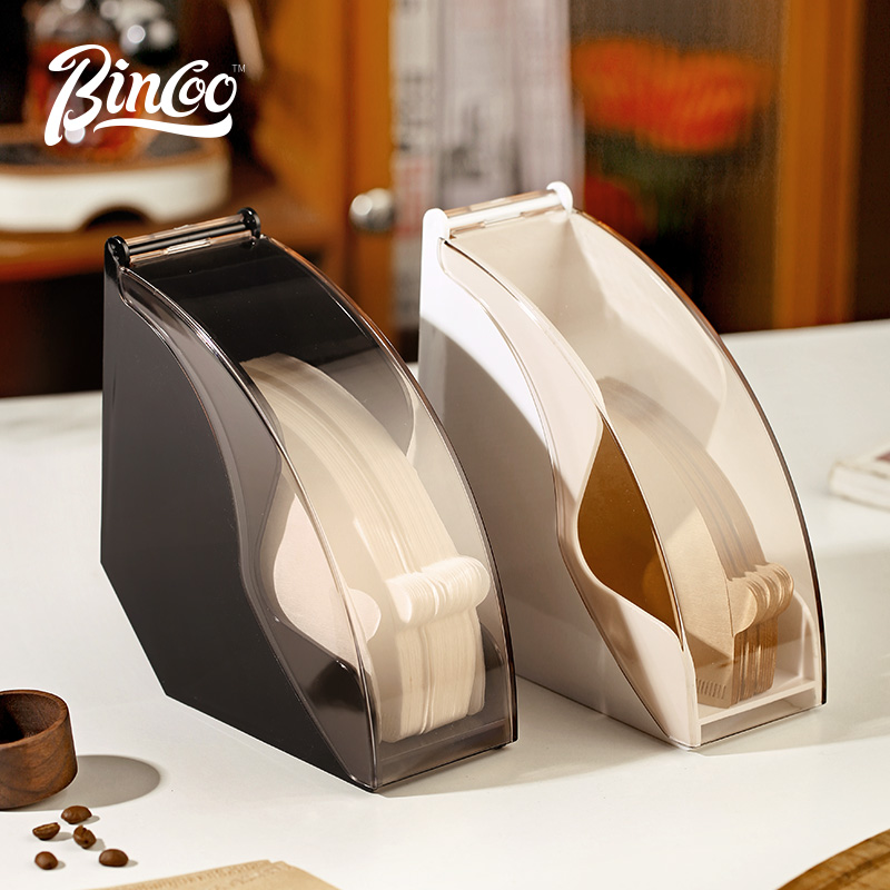 Bincoo手冲咖啡滤纸架挂耳咖啡滤纸收纳盒V60扇型过滤防尘通用款