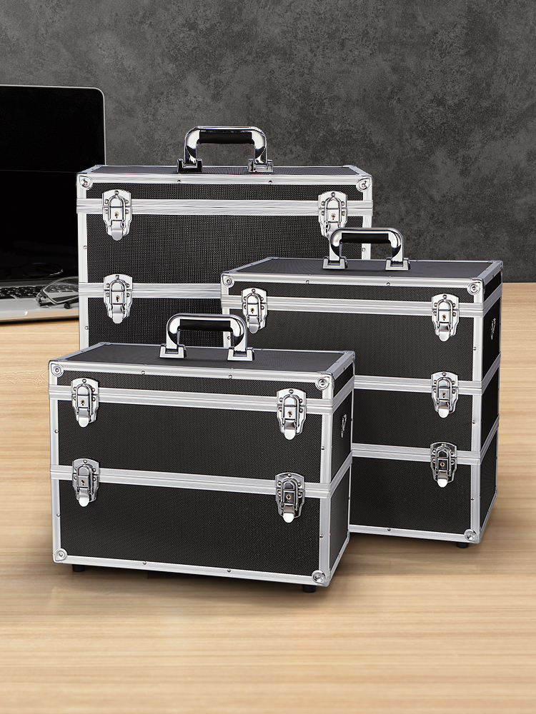 多层工具箱五金电工车载盒手提组合式多功能收纳箱大容量四层箱子