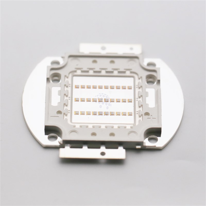 10-100W紫h外线LED灯珠365-370nm韩国LG芯片高亮光功率固化专用UV