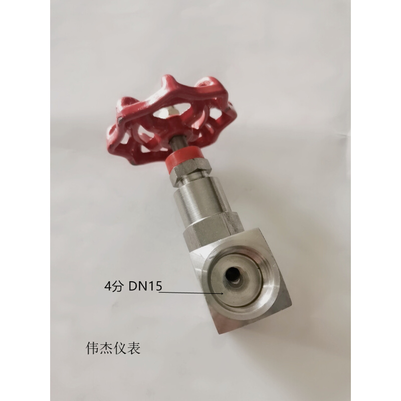 。不锈钢针阀J13W-160P 304高压针形阀DN15内螺纹4分管道气体阀门