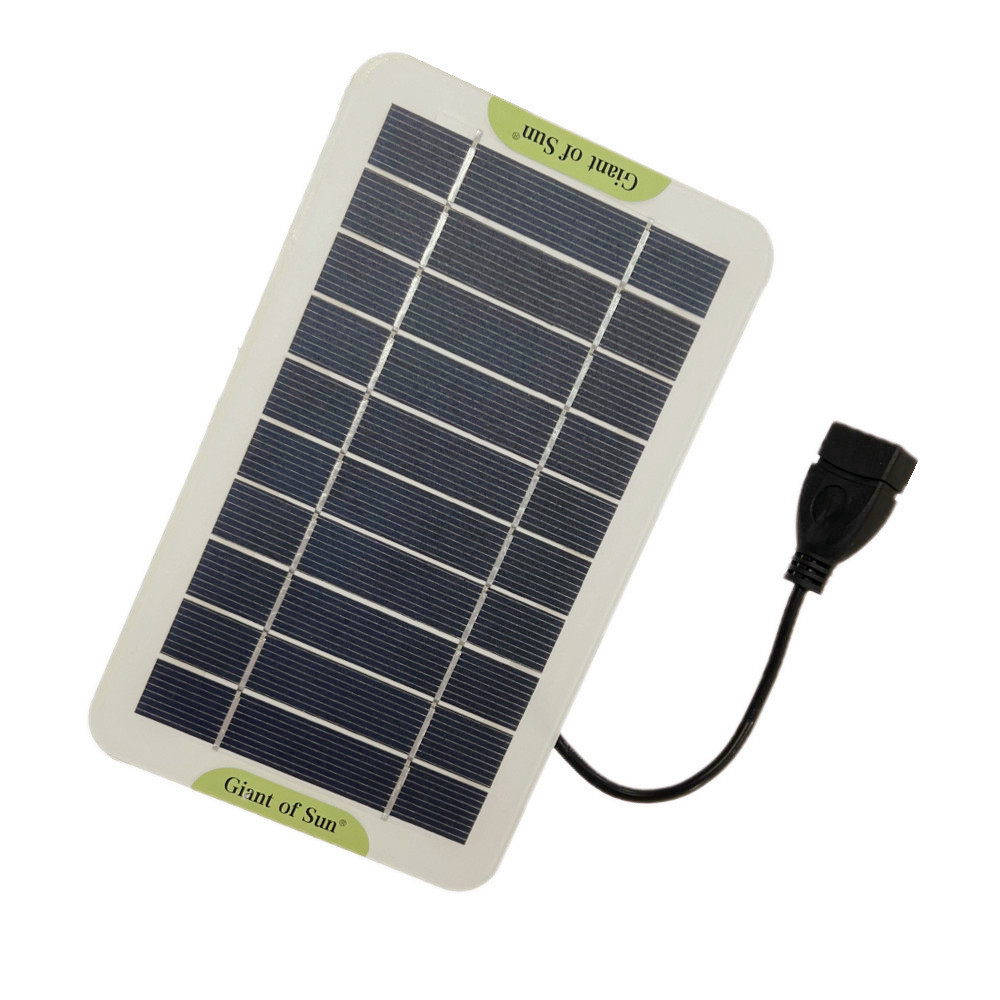 多晶硅太阳能电池板套件手机电池充电快充便携式太阳能板