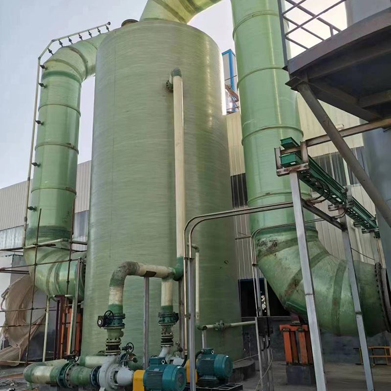 供应玻璃钢脱硫塔脱销废气处理喷淋废气处理设备空气净化塔洗涤塔