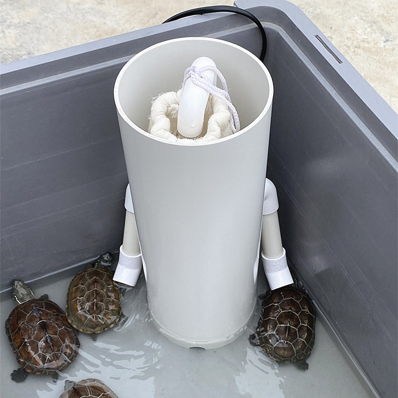 乌龟低水位过滤器冲浪吸粪静音龟池龟箱过滤桶免换水内置净水设备