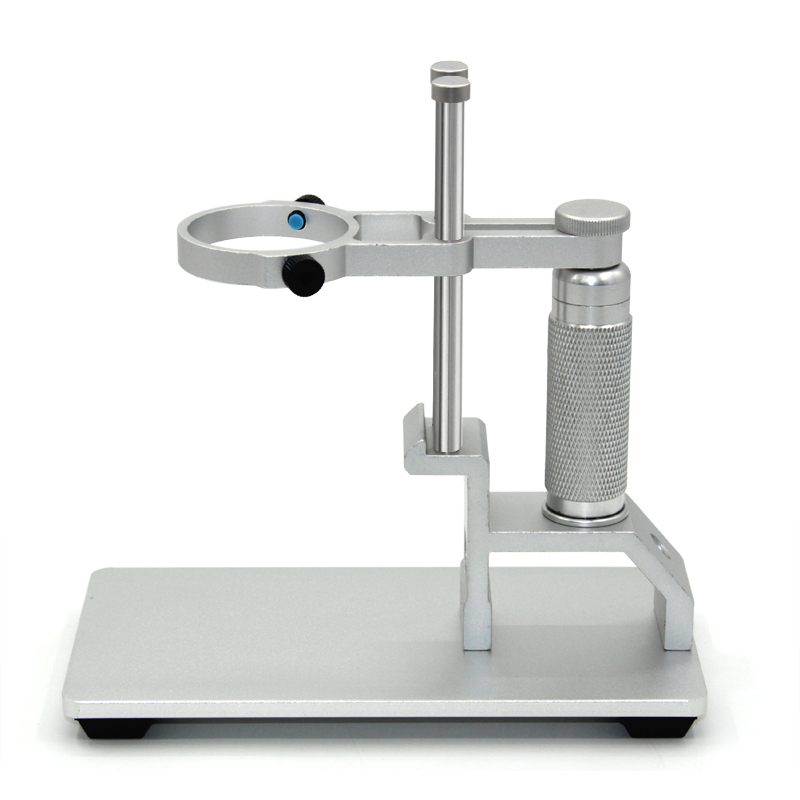 新款数码显微镜升降调节支架40MM口径铝合金电子显微镜工业调焦架