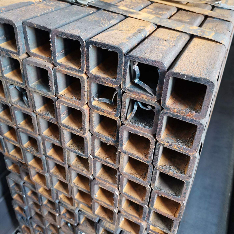热镀锌方管钢材大棚固定支架矩形方管立柱镀锌管护栏万能方钢方通